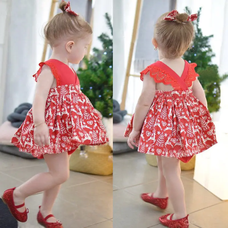 Christmas Party Cute Family Sister Matching Sets Romper Or Dress Lace Sleeve Print Ruffles Holiday Party Clothes
Christmas Party Cute Family Sister Matching Sets Romper Or Dress Lace Sleeve Print Ruffles Holiday Party Clothes