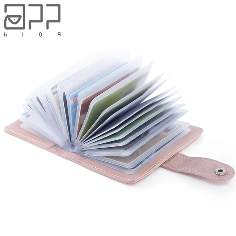 

APP BLOG Women Men ID Credit Business Cards Holder Wallet Passport Cover Card Bag Case Femme Female Male Carteira Mujer Purse