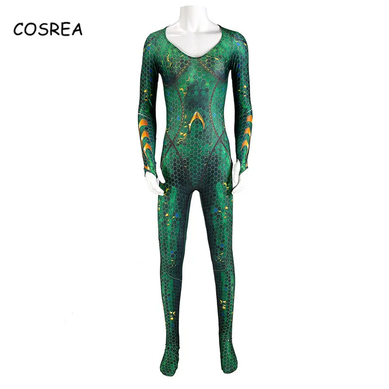 Aquaman Costume Catsuit Mera Cosplay Justice League Sexy Tight Superhero Bodysuit Lycra Spandex Zentai Costume Halloween Party
Aquaman Costume Catsuit Mera Cosplay Justice League Sexy Tight Superhero Bodysuit Lycra Spandex Zentai Costume Halloween Party