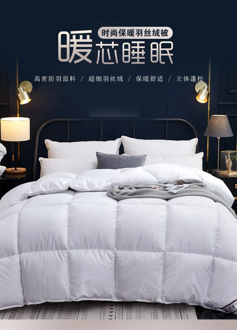 Vescovo Cotton fabric Blanket filled with High grade High fashion Comfortable 100% Down filling Twin Queen Full size quilts
Vescovo Cotton fabric Blanket filled with High grade High fashion Comfortable 100% Down filling Twin Queen Full size quilts