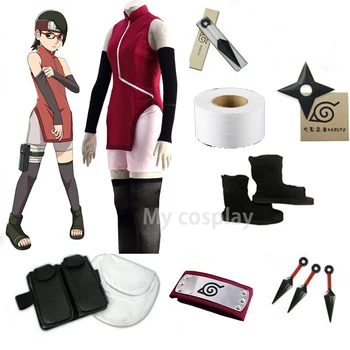 Japanese Anime Boruto Naruto the Movie Uchiha Sarada Cosplay Costume Ninja Shoes For Women Halloween Christmas Full Sets
Japanese Anime Boruto Naruto the Movie Uchiha Sarada Cosplay Costume Ninja Shoes For Women Halloween Christmas Full Sets