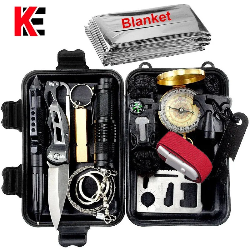 Emergency Survival Gear Multi Tool First Aid Kit Outdoor Camping Travel SOS Rescue Set Wilderness Tool EDC Tactical Supplies
Emergency Survival Gear Multi Tool First Aid Kit Outdoor Camping Travel SOS Rescue Set Wilderness Tool EDC Tactical Supplies
