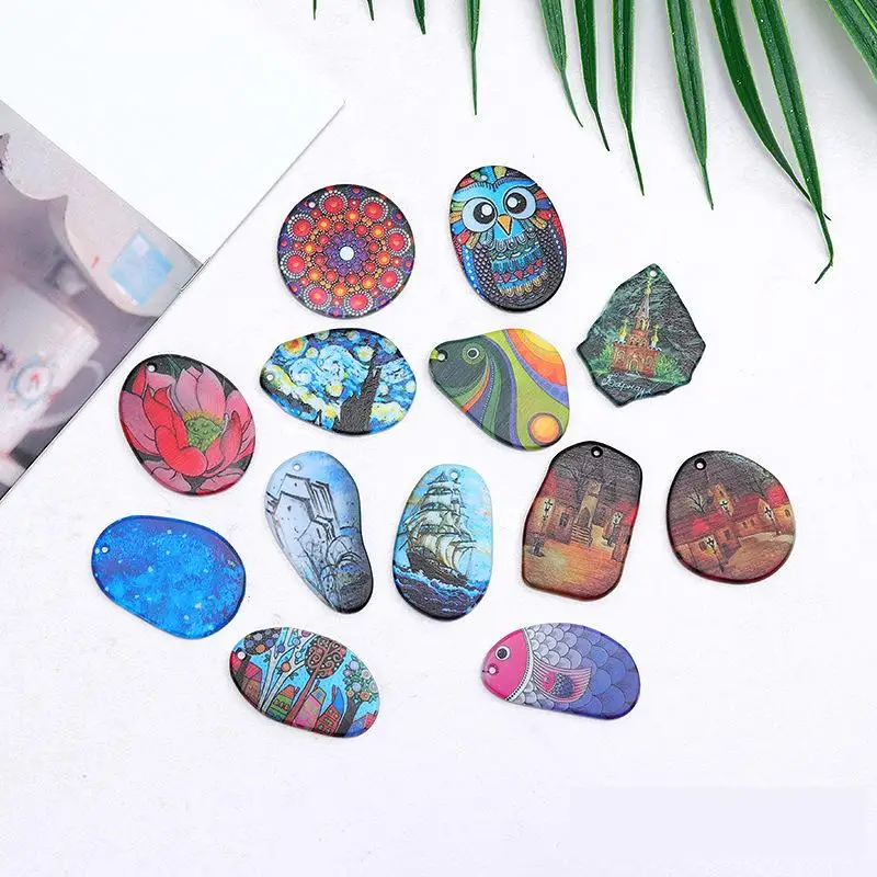 Vintage Jewelry Enamel Pendants For Women Necklaces Making Accessories Floating Charms Natural Stone Pendants Fidget Spinners
Vintage Jewelry Enamel Pendants For Women Necklaces Making Accessories Floating Charms Natural Stone Pendants Fidget Spinners