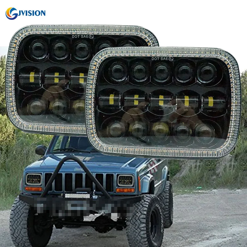 5x7 ''7x6 дюймов ангельские глазки DRL H4 110 Вт СВЕТОДИОДНЫЕ квадратные фары для Jeep Wrangler YJ Cherokee XJ comeven MJ прямоугольные фары
5x7 ''7x6 дюймов ангельские глазки DRL H4 110 Вт СВЕТОДИОДНЫЕ квадратные фары для Jeep Wrangler YJ Cherokee XJ comeven MJ прямоугольные фары