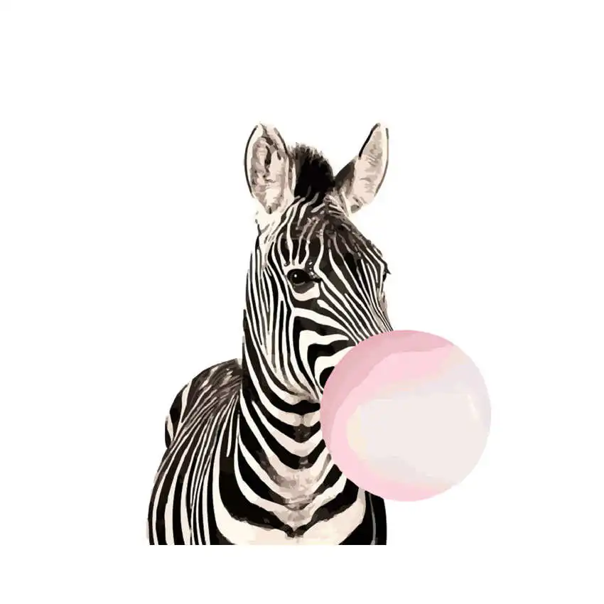 RIHE Zebra With Balloon Painting By Numbers Animal Oil Painting On Canvas Cuadros Decoracion Acrylic Paint Home Decor Wall Art
RIHE Zebra With Balloon Painting By Numbers Animal Oil Painting On Canvas Cuadros Decoracion Acrylic Paint Home Decor Wall Art