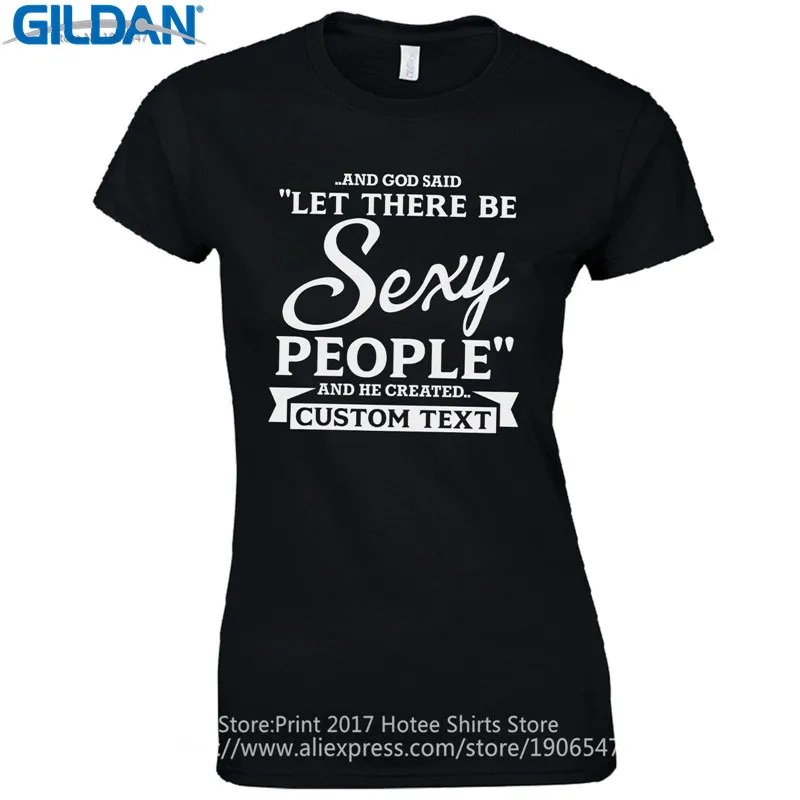 T Shirt Design Website Crew Neck Short Sleeve Let There Be Sexy People And He Created Custom Text Fitted Top Graphic Womens Tees
T Shirt Design Website Crew Neck Short Sleeve Let There Be Sexy People And He Created Custom Text Fitted Top Graphic Womens Tees