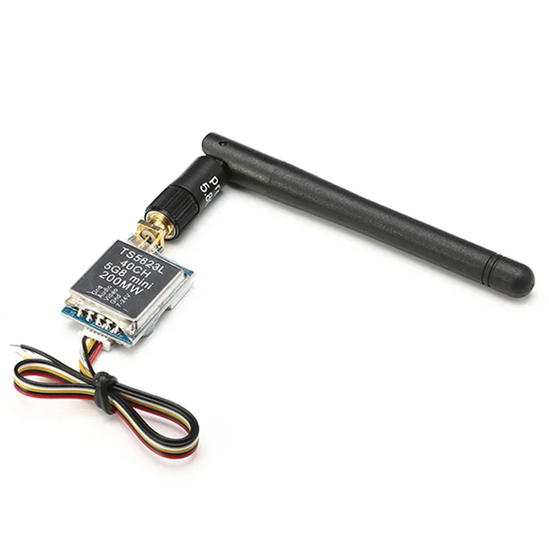 New Arrival Eachine TS5823L 5.8G 200mw 40CH Raceband Mini FPV Transmitter Skyzone Boscam Upgraded For FPV Multicopter 
New Arrival Eachine TS5823L 5.8G 200mw 40CH Raceband Mini FPV Transmitter Skyzone Boscam Upgraded For FPV Multicopter