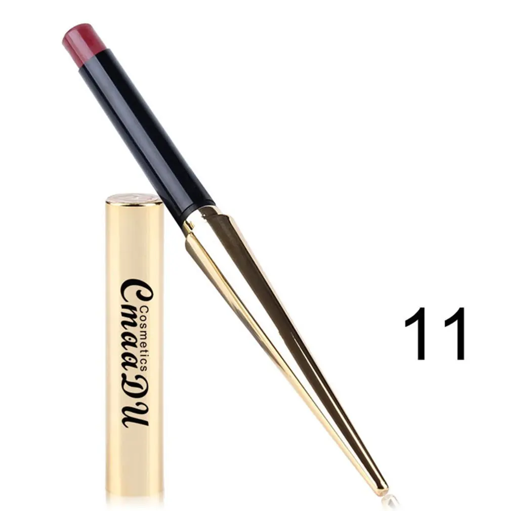 12 Color Golden Bullet Matte Lipstick Lasting Waterproof Non-Stick Cup Lip Gloss Beauty Products
12 Color Golden Bullet Matte Lipstick Lasting Waterproof Non-Stick Cup Lip Gloss Beauty Products