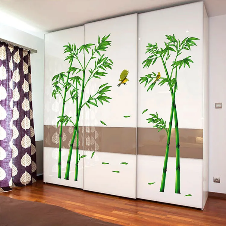 2 Pcs 60*90CM Wall Sticker PVC Bamboo Pattern DIY Decal Mural Art Removable Stickers For Living Room Bathroom Home Decor For Dro
2 Pcs 60*90CM Wall Sticker PVC Bamboo Pattern DIY Decal Mural Art Removable Stickers For Living Room Bathroom Home Decor For Dro