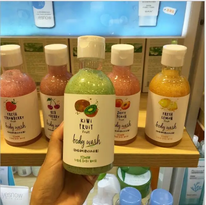5pcs fruit flavor Ying Xue fragrance scrub body gel exfoliating dead skin scrub hydrating to chicken skin lasting fragrance OEM
5pcs fruit flavor Ying Xue fragrance scrub body gel exfoliating dead skin scrub hydrating to chicken skin lasting fragrance OEM