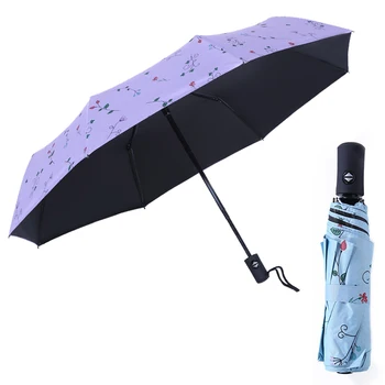 Flower Umbrella For Women Rain Umbrella 3Folding Compact Anti-UV Rain Sunshine Manual/Automatic Female Umbrellas Outdoor Travel
Flower Umbrella For Women Rain Umbrella 3Folding Compact Anti-UV Rain Sunshine Manual/Automatic Female Umbrellas Outdoor Travel
