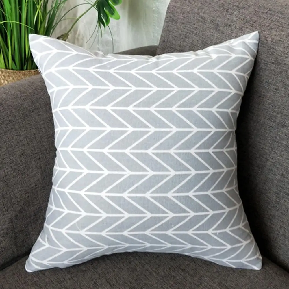 Gray Geometric Printed Pillow Case Cover Square Polyester Pillowcase 40*40cm Decorative Throw Pillow Case Cover For Home car @20
Gray Geometric Printed Pillow Case Cover Square Polyester Pillowcase 40*40cm Decorative Throw Pillow Case Cover For Home car @20