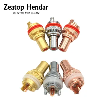 10Pcs Copper CMC RCA Female Terminal Jack Socket AV Audio Video Connector High Quality
10Pcs Copper CMC RCA Female Terminal Jack Socket AV Audio Video Connector High Quality