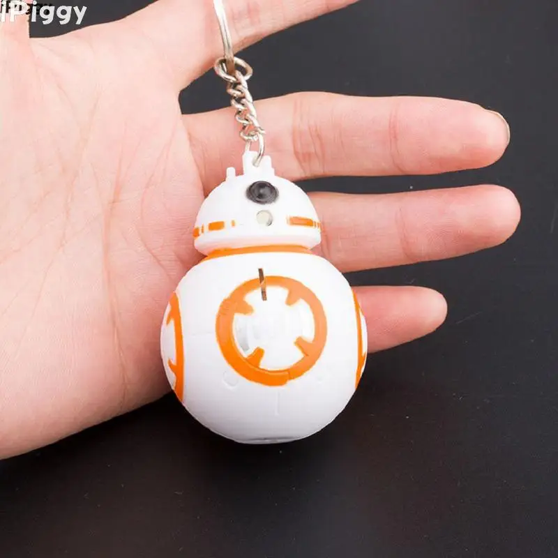 iPiggy Star Wars The Force Awakens BB8 Droid Robot Darth Vader Stormtrooper LED Flashlight Keychain With Sound Figure
iPiggy Star Wars The Force Awakens BB8 Droid Robot Darth Vader Stormtrooper LED Flashlight Keychain With Sound Figure