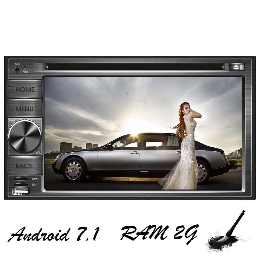 EinCar 6.2'' Android 7.1 Double 2 Din Car Stereo Video Receiver Radio GPS Navigation in Dash Car DVD Player Autoradio Bluetooth
EinCar 6.2'' Android 7.1 Double 2 Din Car Stereo Video Receiver Radio GPS Navigation in Dash Car DVD Player Autoradio Bluetooth