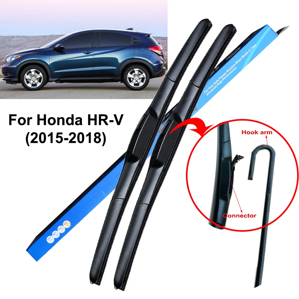 Car Windscreen Wiper Blades Fit Hook Arms For Honda HR-V (HRV) 2000 2001 2006 2003 2015 2016 2017 2018
Car Windscreen Wiper Blades Fit Hook Arms For Honda HR-V (HRV) 2000 2001 2006 2003 2015 2016 2017 2018