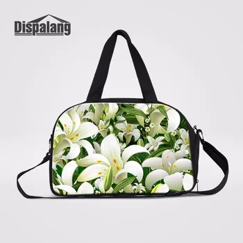 Dispalang Floral Shoulder Travel Bag Ladies Handbags Big Weekend Bag Lilies 3D Printing Women Duffle Bag Carry On Luggage Bag
Dispalang Floral Shoulder Travel Bag Ladies Handbags Big Weekend Bag Lilies 3D Printing Women Duffle Bag Carry On Luggage Bag