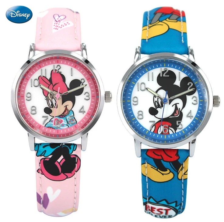 Mickey Mouse Teenager Leather Quartz Wrist Watch Youth Men Student Fashion Classic Wristwatch Disney Brand Good Gift Mk-14003
Mickey Mouse Teenager Leather Quartz Wrist Watch Youth Men Student Fashion Classic Wristwatch Disney Brand Good Gift Mk-14003