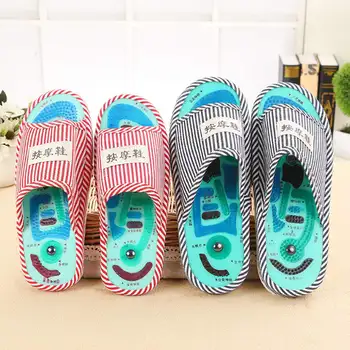 1 Pair ssential Health Care Taichi Acupuncture Massage Slippers High Quality Men's Foot Massage Slippers with Magnet Home Shoes
1 Pair ssential Health Care Taichi Acupuncture Massage Slippers High Quality Men's Foot Massage Slippers with Magnet Home Shoes