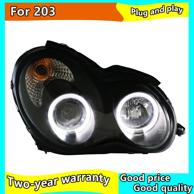 Car stying For Mercedes-Benz 2000 -2007 W203 C63 C200 C230 C280 C300 LED Angel Eyes LED Head Lights Front Lamp With DRL Daytime
Car stying For Mercedes-Benz 2000 -2007 W203 C63 C200 C230 C280 C300 LED Angel Eyes LED Head Lights Front Lamp With DRL Daytime