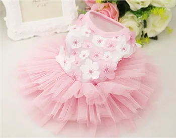 FB75 Free shipping Summer Pet Floral dress Skirt Sweety Puppy Dogs Cats Princess Dress Dog skirt Clothing Costume For Teddy 
FB75 Free shipping Summer Pet Floral dress Skirt Sweety Puppy Dogs Cats Princess Dress Dog skirt Clothing Costume For Teddy