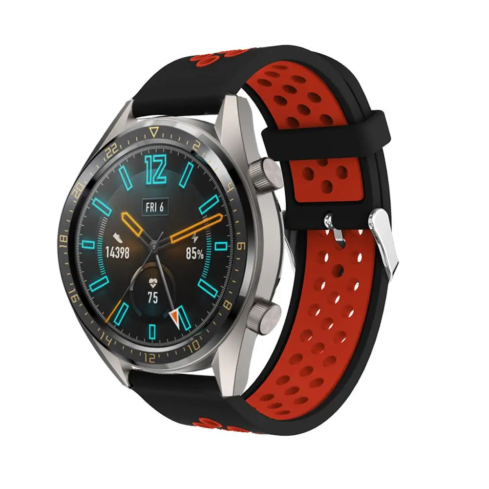 22mm Soft Silicone Round Holes Smart Watch Strap Band Replacement For Huawei GT Silicone Round Holes Smart Watch Band
22mm Soft Silicone Round Holes Smart Watch Strap Band Replacement For Huawei GT Silicone Round Holes Smart Watch Band