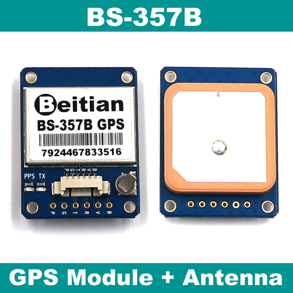 

BEITIAN High Precision GPS module RS232 level Build in 4M FLASH BS-357B