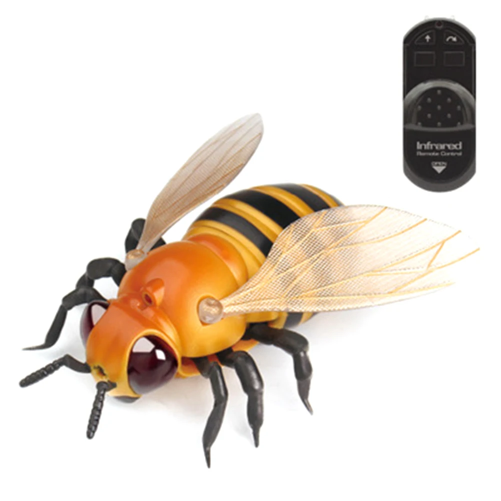 RC Fly Toy Creative Simulation Remote Control Animal Bee Ladybug Joke Scary Tricky Bee Toys For Kids Gift
RC Fly Toy Creative Simulation Remote Control Animal Bee Ladybug Joke Scary Tricky Bee Toys For Kids Gift