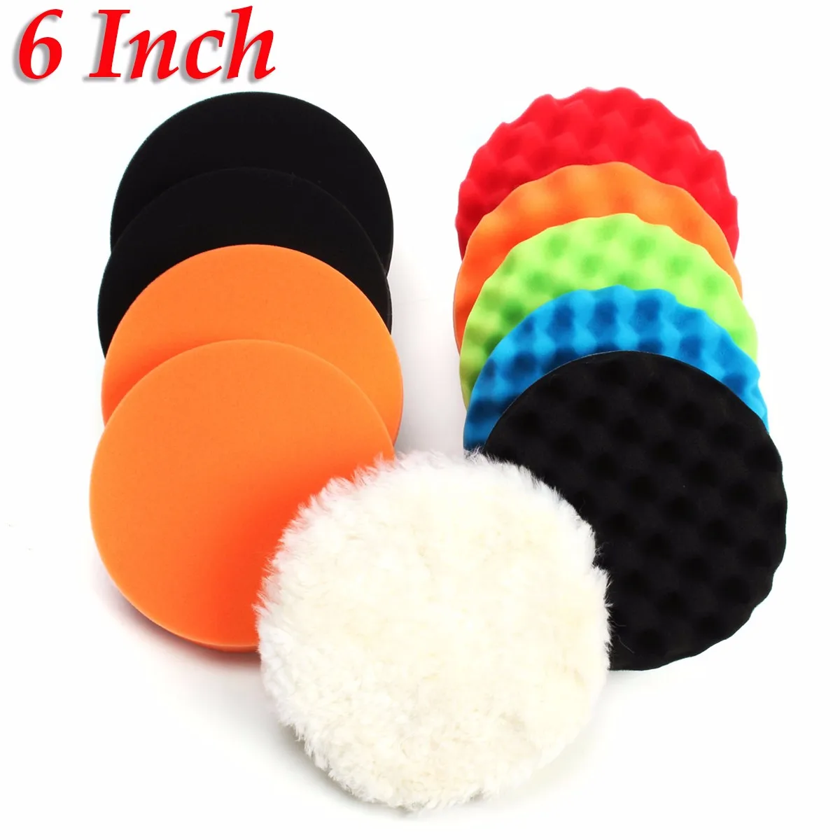 11Pcs 6" Waffle Buffer Polishing Pad Set For Car Polisher Select Size Durable Quality New
11Pcs 6" Waffle Buffer Polishing Pad Set For Car Polisher Select Size Durable Quality New