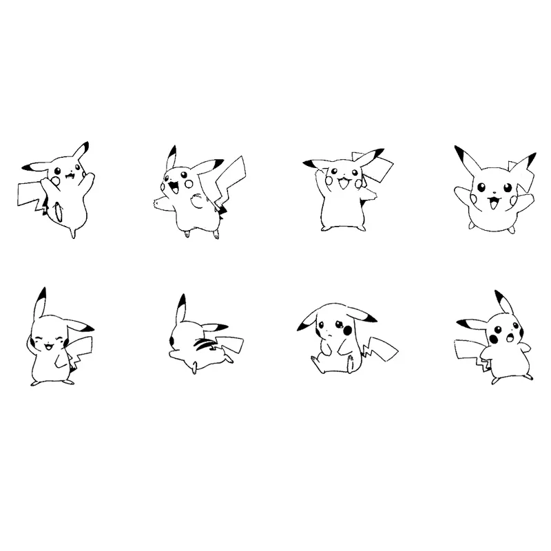8 pcs/set Kawaii Pikachu Pokemon Photosensitive Seal Scrapbooking Teacher Planner Stamps Instagram Bullet Journal Supplies
8 pcs/set Kawaii Pikachu Pokemon Photosensitive Seal Scrapbooking Teacher Planner Stamps Instagram Bullet Journal Supplies