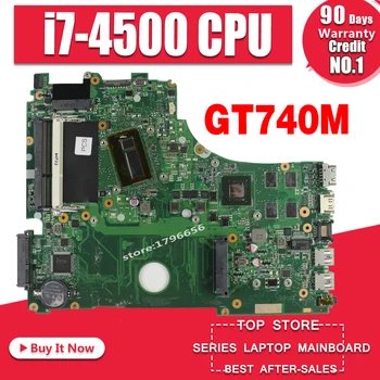 For ASUS X750LN X750LB X750L K750L A750L laptop Motherboard Mainboard with GT740M/2GB i7-4500U/I7-4510U 100% test ok
For ASUS X750LN X750LB X750L K750L A750L laptop Motherboard Mainboard with GT740M/2GB i7-4500U/I7-4510U 100% test ok