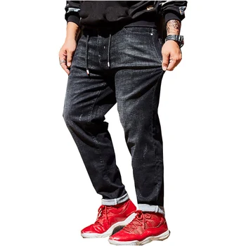 Brand Large size 46 Men's Stretch jeans Tether Fit straight pants Retro Old Black Denim trousers New Large Pocket Casual pants
Brand Large size 46 Men's Stretch jeans Tether Fit straight pants Retro Old Black Denim trousers New Large Pocket Casual pants