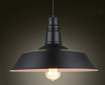 Vintage Wrought Iron Lid Pendant Lights Black/White Industrial Ceiling Pendant Lamps Loft Retro Hanging Light Fixture
Vintage Wrought Iron Lid Pendant Lights Black/White Industrial Ceiling Pendant Lamps Loft Retro Hanging Light Fixture