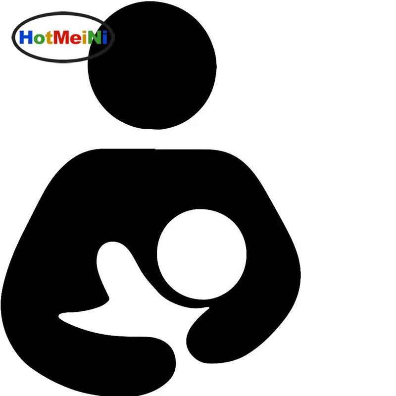 HotMeiNi Car Sticker Jdm Styling Mother Holding Baby Affection Breastfeeding Window Bumper Vinyl Decal Tailgate 15*13 cm | Автомобили и