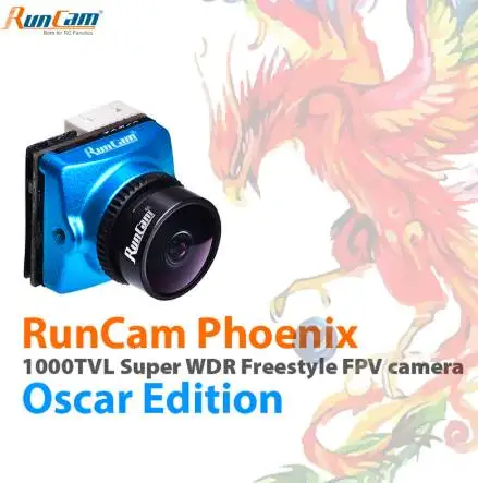 RunCam Phoenix Oscar Edition 1000TVL FPV Camera 2.5mm Lens 1/3" 120dB WDR Sensor NTSC / PAL Switchable for FPV Racing Drone
RunCam Phoenix Oscar Edition 1000TVL FPV Camera 2.5mm Lens 1/3" 120dB WDR Sensor NTSC / PAL Switchable for FPV Racing Drone