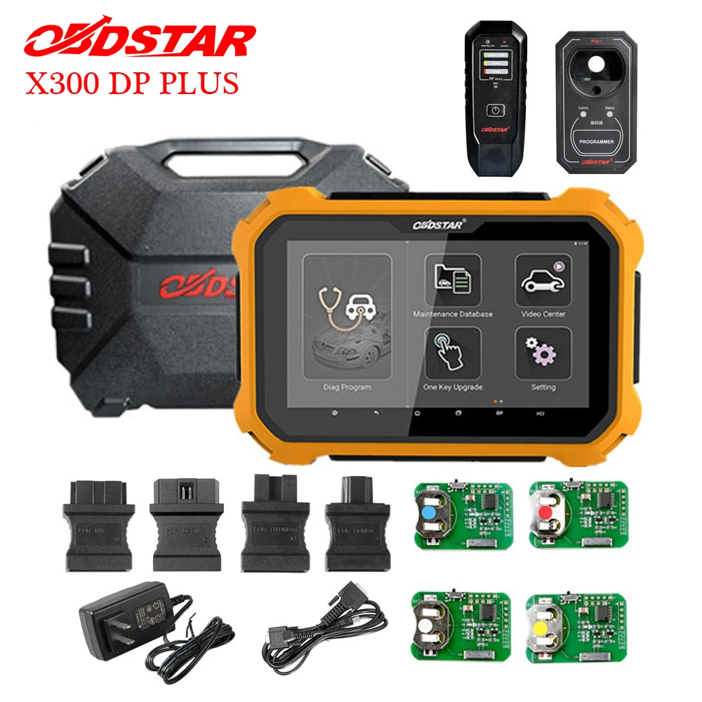 OBDSTAR X300 DP Plus X300 PAD2 C Package Full Version Support ECU Programming and for Toyota Smart Key with P001 Programmer RFID
OBDSTAR X300 DP Plus X300 PAD2 C Package Full Version Support ECU Programming and for Toyota Smart Key with P001 Programmer RFID