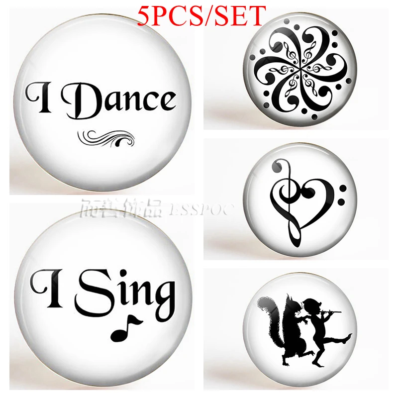 5PCS/SET I Dance , I Sing Music Quote 25 MM Glass Cabochon Dome Jewelry Fashion Handmade Making Pendant DIY Women Gifts
5PCS/SET I Dance , I Sing Music Quote 25 MM Glass Cabochon Dome Jewelry Fashion Handmade Making Pendant DIY Women Gifts