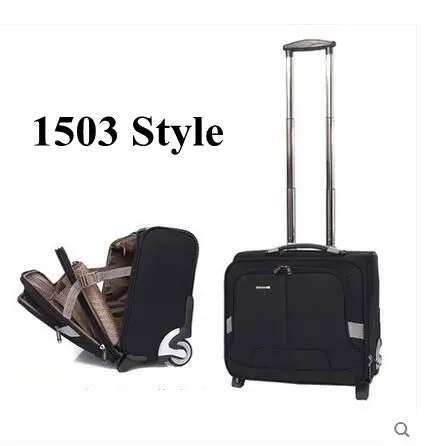 Image Travel Luggage Bag Men Business Trolley Bags Wheeled bag Men Travel Luggage Case Oxford Suitcase laptop Rolling Bags On Wheels