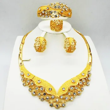 Fashion jewelry set African Nigeria Dubai gold-color African bead jewelry wedding jewelry set african beads jewelry sets
Fashion jewelry set African Nigeria Dubai gold-color African bead jewelry wedding jewelry set african beads jewelry sets