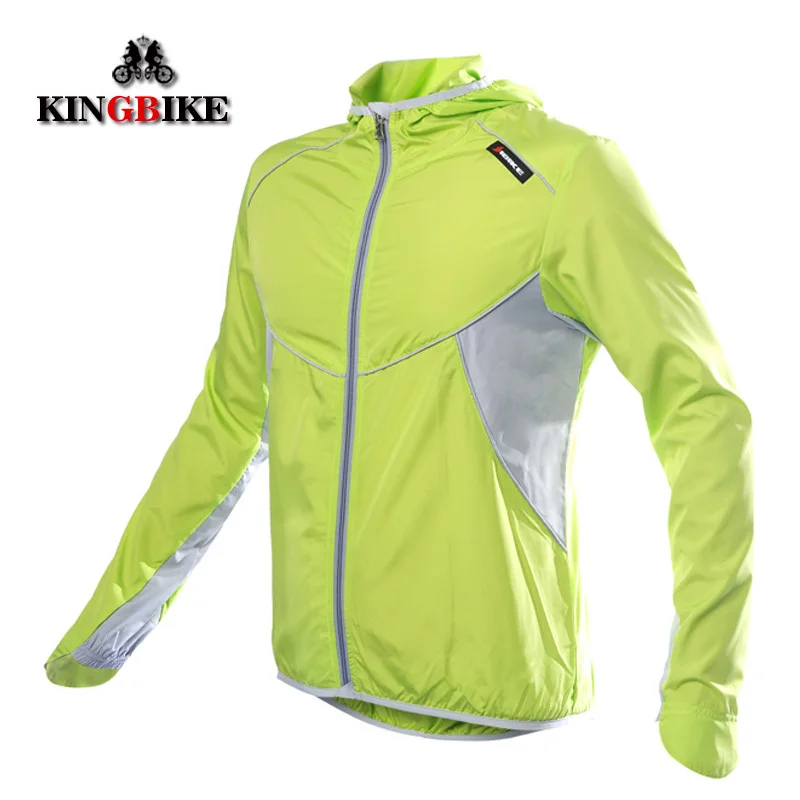 KINGBIKE Cycling Jacket Men Women Windproof Bike Jersey With hood Wind Coat Long Sleeve Bicycle Rain Jacket Outdoor Sport Jacket
KINGBIKE Cycling Jacket Men Women Windproof Bike Jersey With hood Wind Coat Long Sleeve Bicycle Rain Jacket Outdoor Sport Jacket