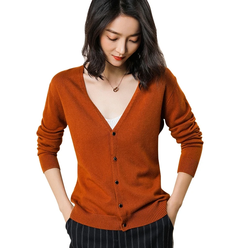 FRSEUCAG Women's Cardigan Sweater Long Sleeve Knit Cashmere Cardigan Jacket V-neck Solid Color Slim Fit Jacket Casual Top
FRSEUCAG Women's Cardigan Sweater Long Sleeve Knit Cashmere Cardigan Jacket V-neck Solid Color Slim Fit Jacket Casual Top