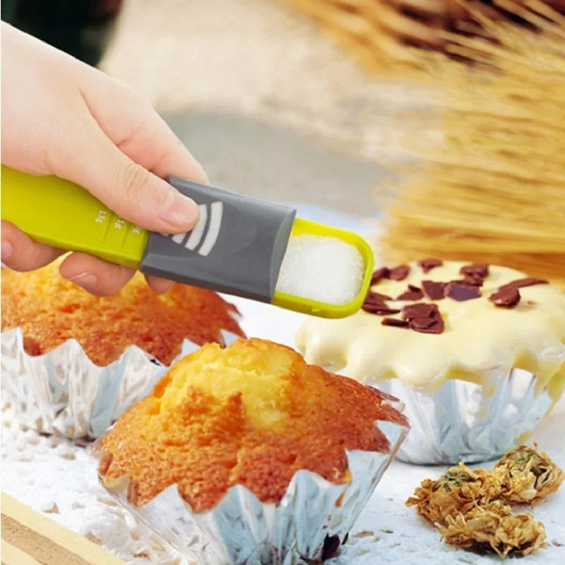Hot Easy Cooking Kitchen Adjustable Quantitative Milk Spoon Headed Nine Files with a Scale Measuring Spoons Measuring Tools
Hot Easy Cooking Kitchen Adjustable Quantitative Milk Spoon Headed Nine Files with a Scale Measuring Spoons Measuring Tools
