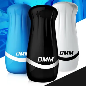 

DMM Male Masturbator Silicone Vibrator Artificial Vagina 3D Real Pussy Vibrating Masturbation Cup Adult Product Sex Toys For Men