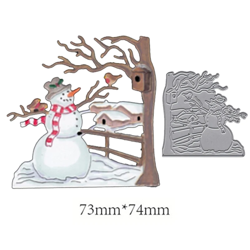 Christmas Snowman Set Metal Cutting Dies Stencil for DIY Scrapbooking Photo Album Embossing Paper Decorative Craft Die 7.3x7.4cm
Christmas Snowman Set Metal Cutting Dies Stencil for DIY Scrapbooking Photo Album Embossing Paper Decorative Craft Die 7.3x7.4cm