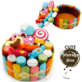 Felt Handmade Birthday Cake Storage Box For Kid and Girlfriend Special Gift DIY Cute Cake Collection Box Craft Kits for Children
Felt Handmade Birthday Cake Storage Box For Kid and Girlfriend Special Gift DIY Cute Cake Collection Box Craft Kits for Children