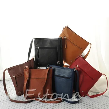 THINKTHENDO Womens Faux Leather Satchel Cross Body Shoulder Messenger Bag Handbag Gift
THINKTHENDO Womens Faux Leather Satchel Cross Body Shoulder Messenger Bag Handbag Gift