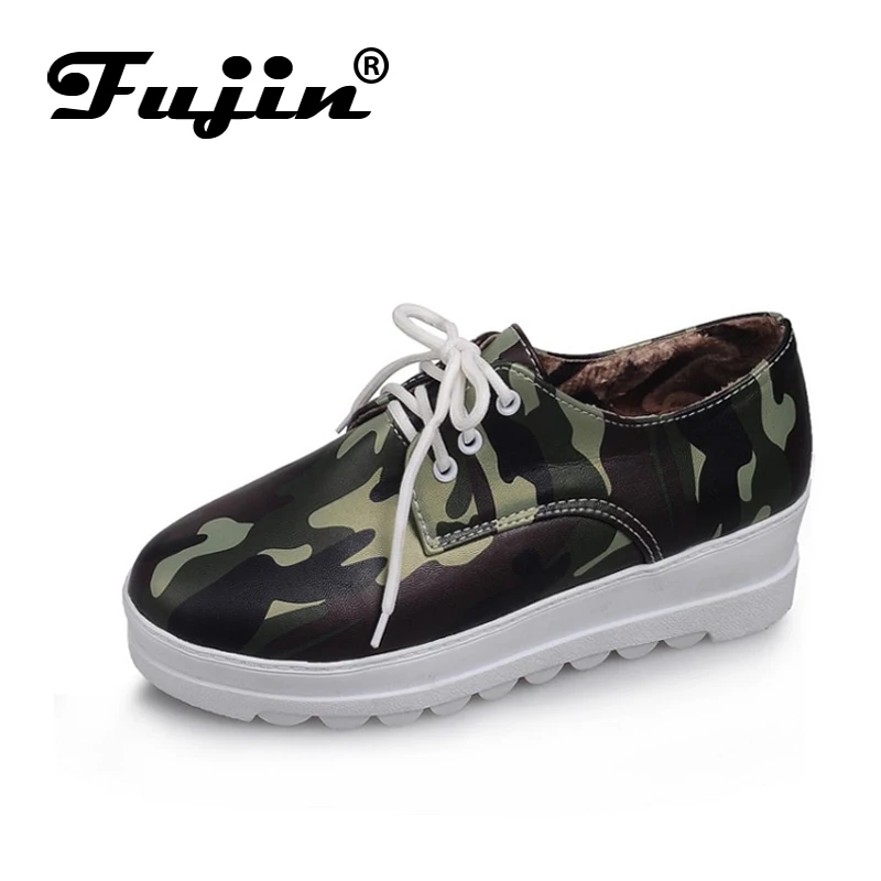 Fujin Casual Shoes Lace-Up Creepers Female Shoes Large Size Women Shoes Flat Platform Shoes
Fujin Casual Shoes Lace-Up Creepers Female Shoes Large Size Women Shoes Flat Platform Shoes