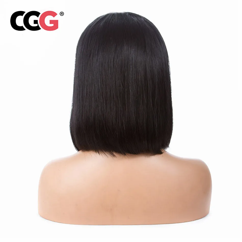 CGG Bob Wig Peruvian Straight Hair Wig 150% Density Lace Front Human Hair Wigs For Black Women Natural Color Remy 13*4 Lace Wig
CGG Bob Wig Peruvian Straight Hair Wig 150% Density Lace Front Human Hair Wigs For Black Women Natural Color Remy 13*4 Lace Wig