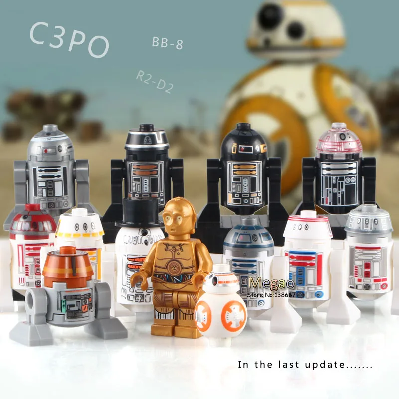Single Sale 7 R2-Q2 Astromech Droid Building Blocks The Force Awakens Best Children Gift Toys
Single Sale 7 R2-Q2 Astromech Droid Building Blocks The Force Awakens Best Children Gift Toys