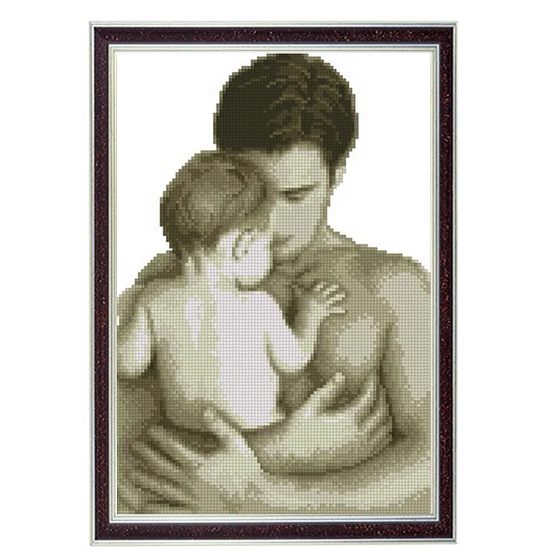 Paternal love,11CT Pattern on the canvas DMC 14CT Cross Stitch kits,needlework full embroidery for Sets,Dad and Baby Home Decor
Paternal love,11CT Pattern on the canvas DMC 14CT Cross Stitch kits,needlework full embroidery for Sets,Dad and Baby Home Decor